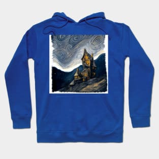 Starry Night Above The Shrieking Shack Hoodie